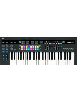 Novation 49SL MkIII, MIDI and CV Equipped Keyboard Controller with 8 Track Sequencer